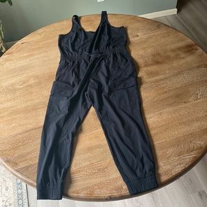 Athleta Black Outbound Jumpsuit
